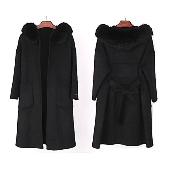"Constance" Coat in Black - Picture 5 of 7